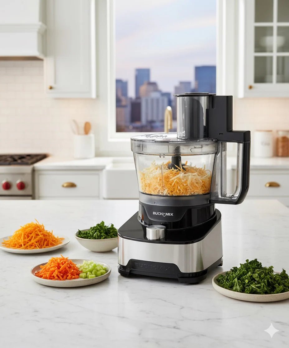 3L Multifunction Food Processor With Unbreakable Bowl (2025 UPGRADE) - BUCHYMIX NIGERIA