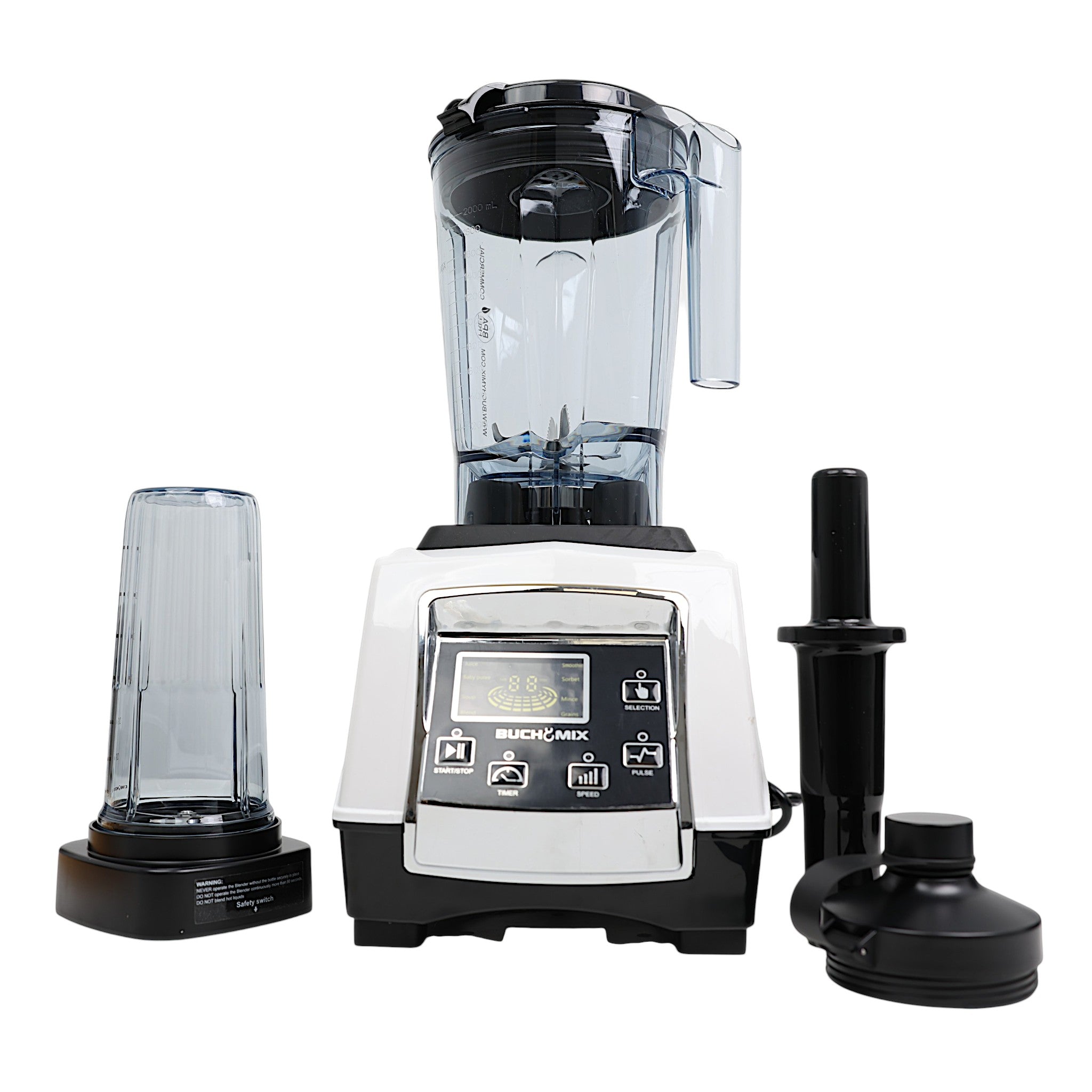 Powerful Ultra Heavy Duty Blender - Cast Iron Made -BPA Free