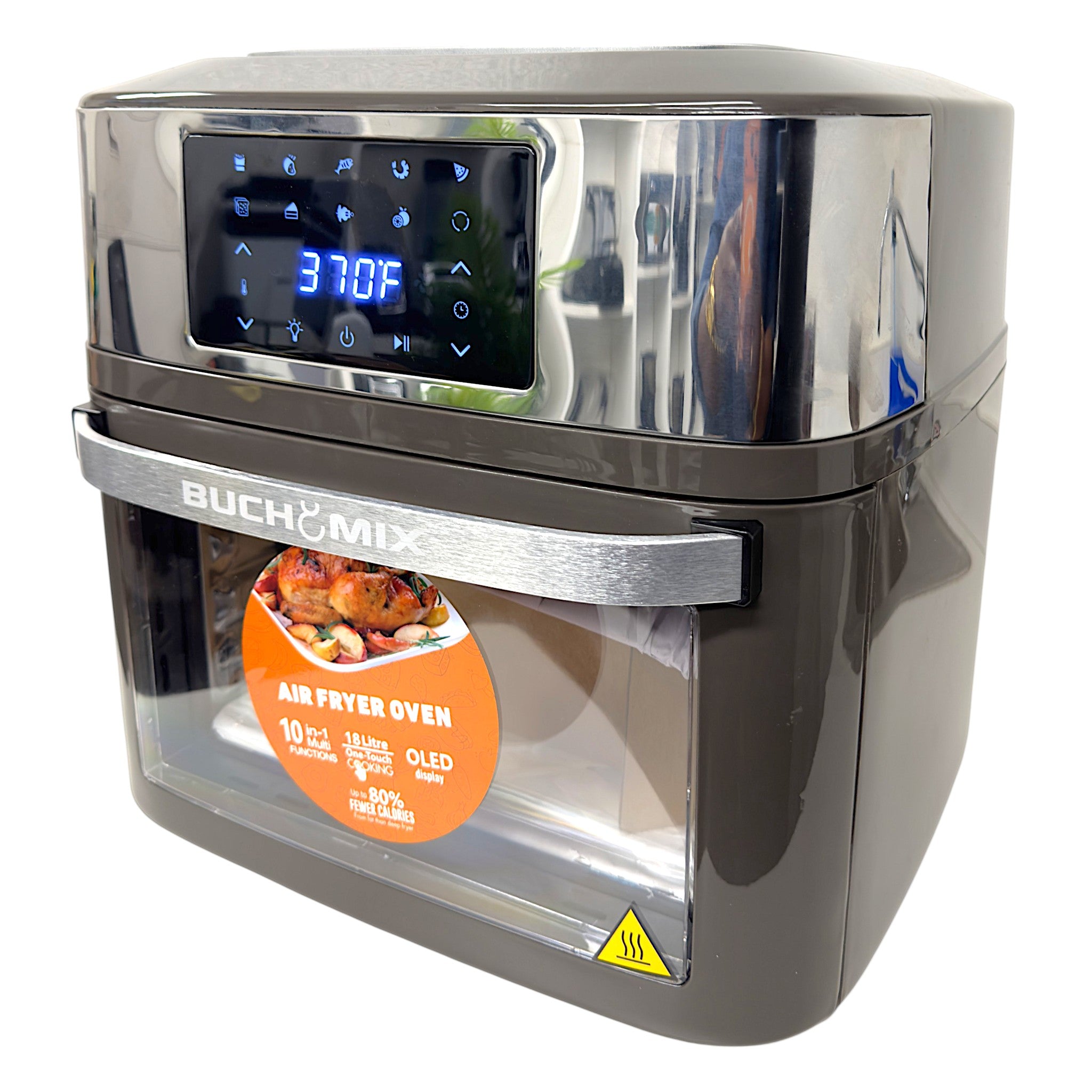 Premium 18L Multifunction Smart Air Fryer Oven with All Stainless Interior