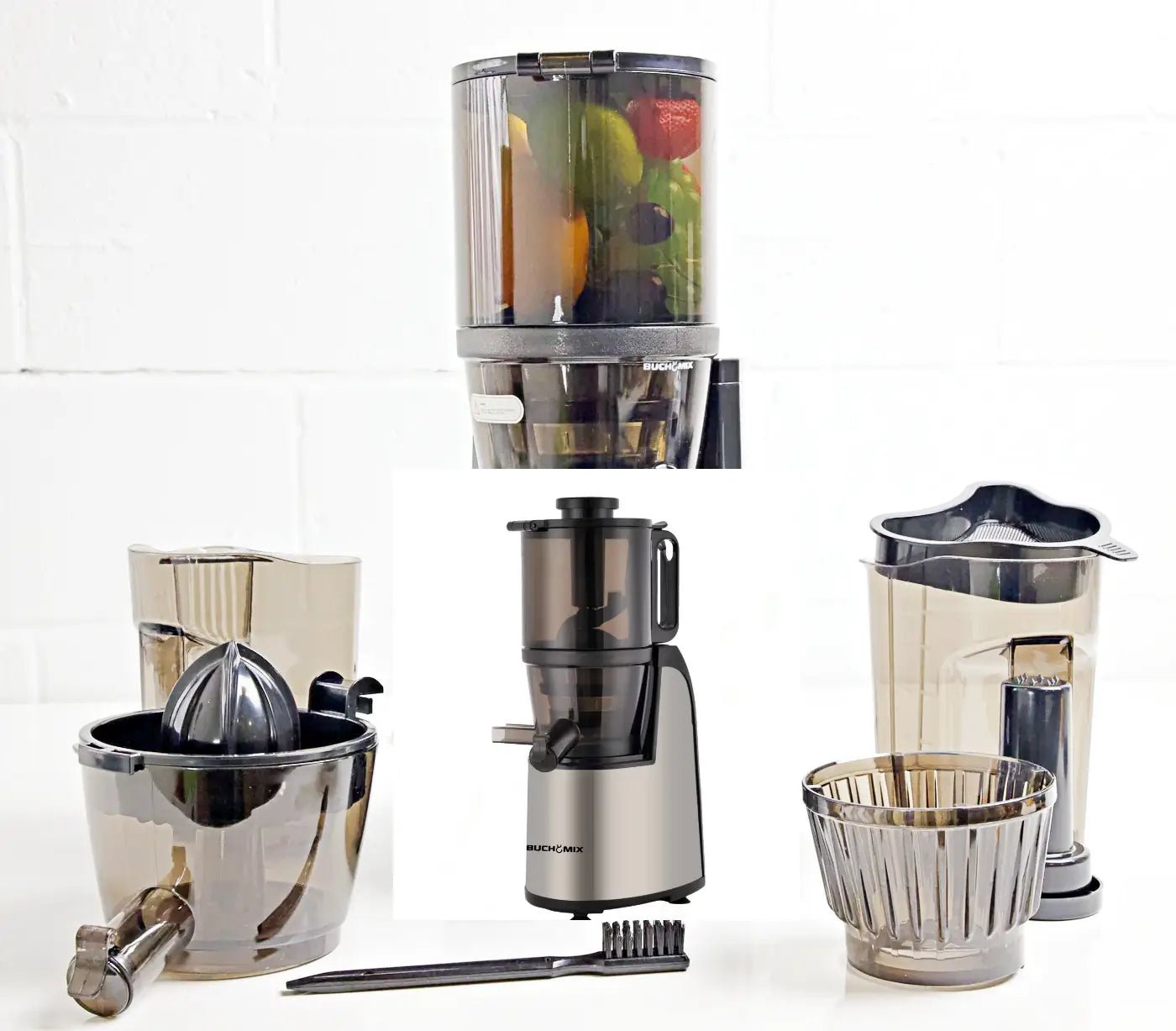 Hands - Free Auto Seft Feeding batch Juicer Stainless Body - BJ30 - BUCHYMIX NIGERIA