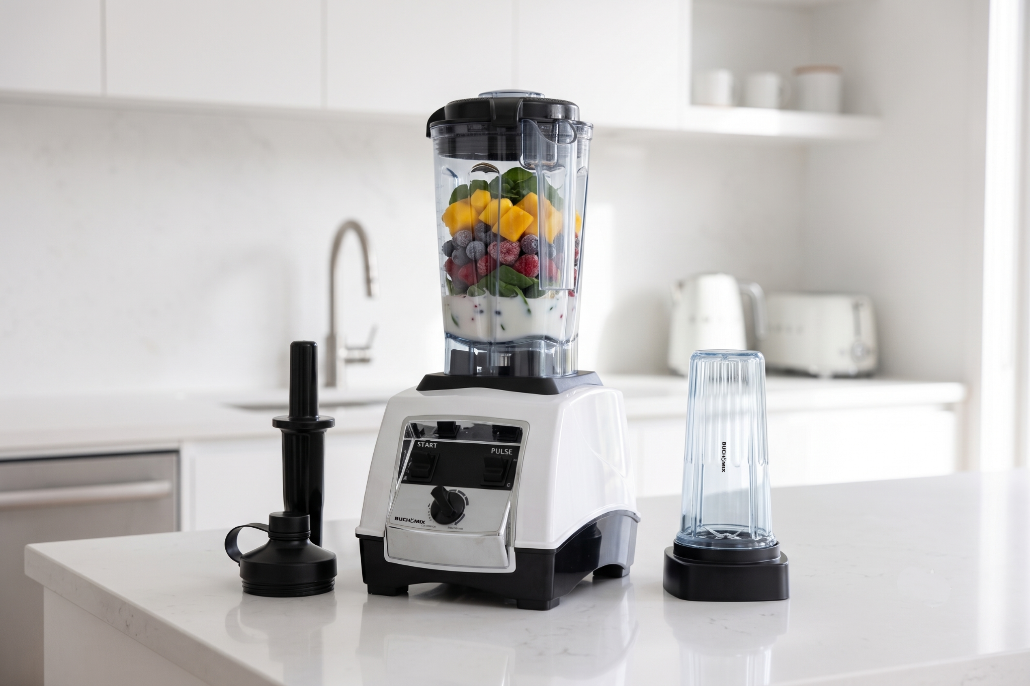 Heavy Duty Blender With Mechanical Control -BA375-2026 Model