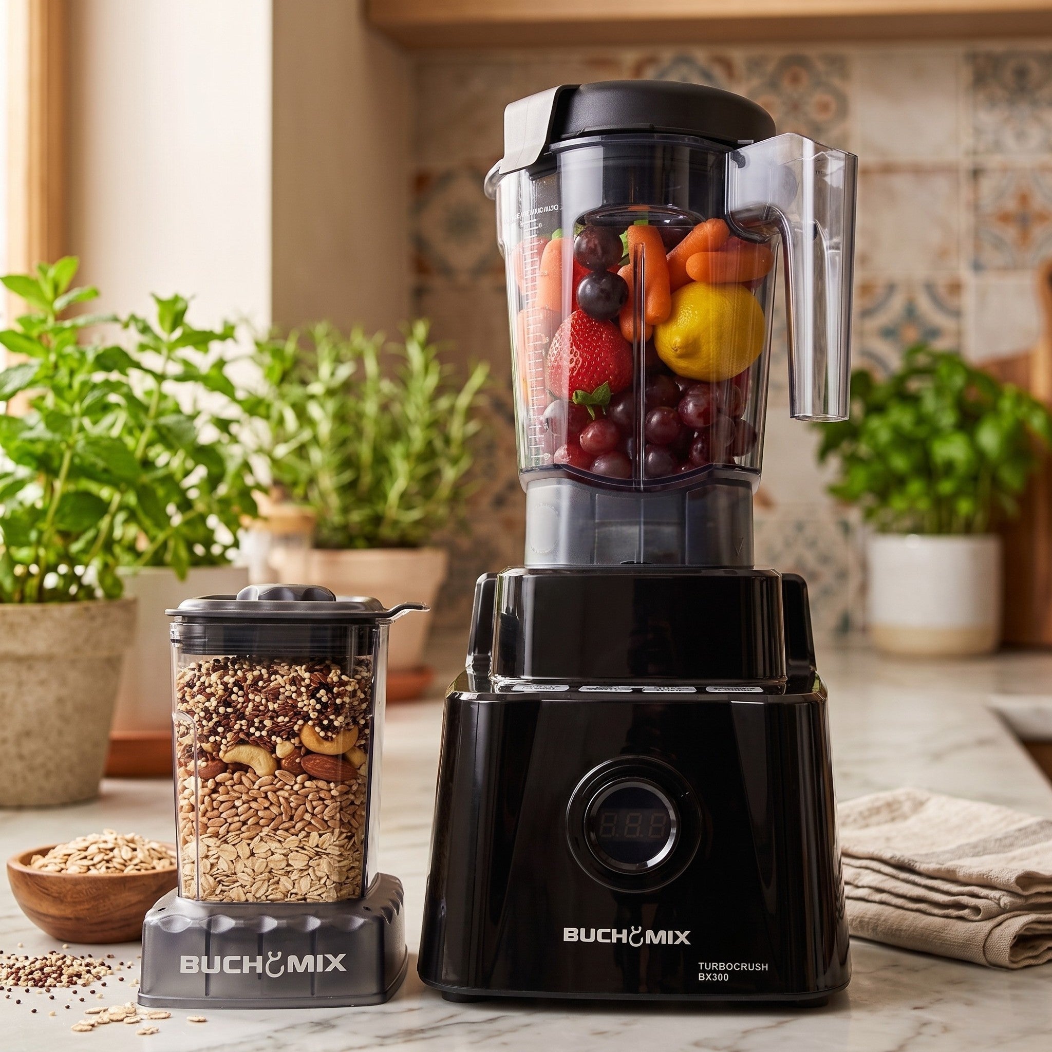 3 in 1 High Performance Turbocrush Blender With Digital Presets - (BX300 OLD VERSION)