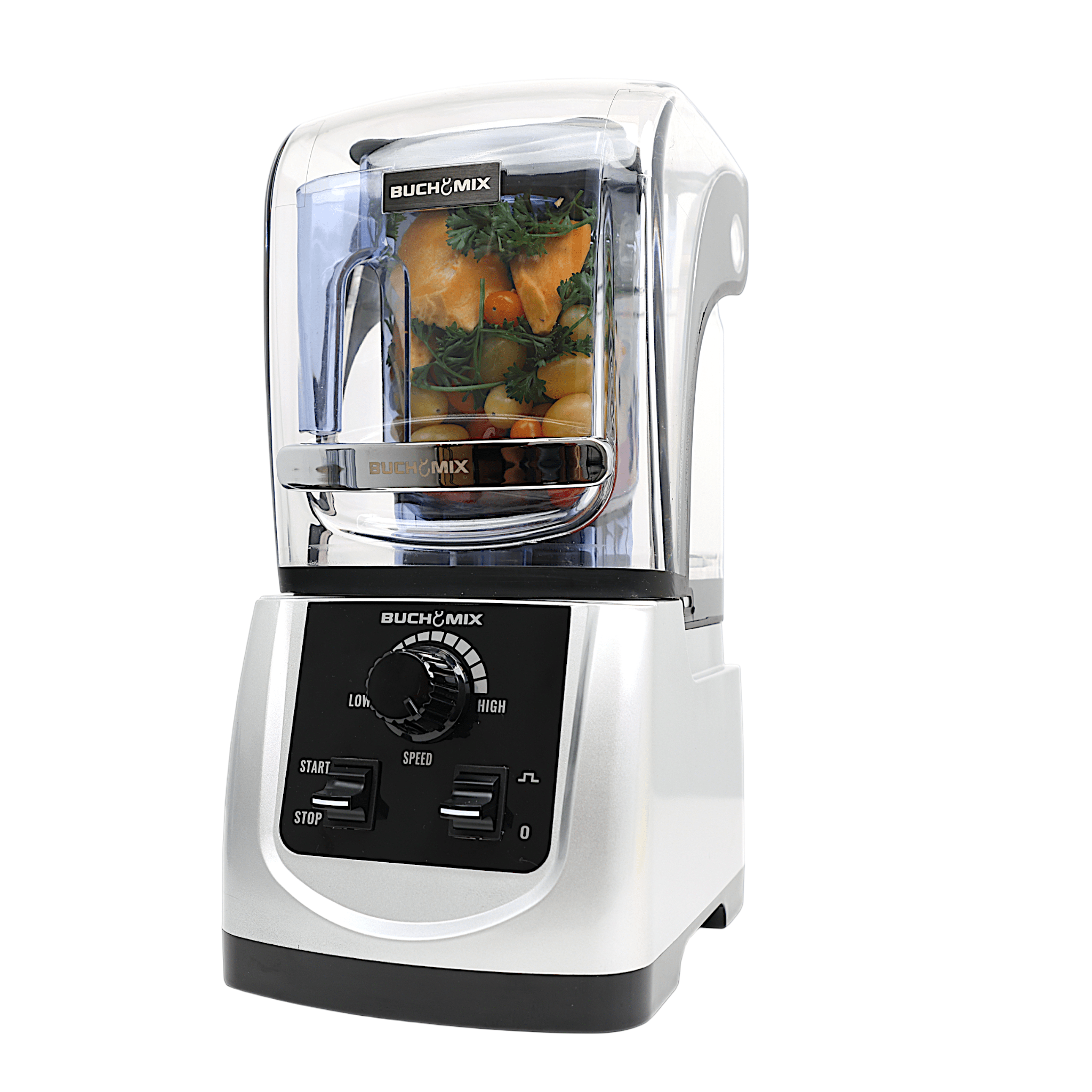 Ultra Heavy Duty Soundproof Blender With Manual Control - Black BX210 - BUCHYMIX NIGERIA