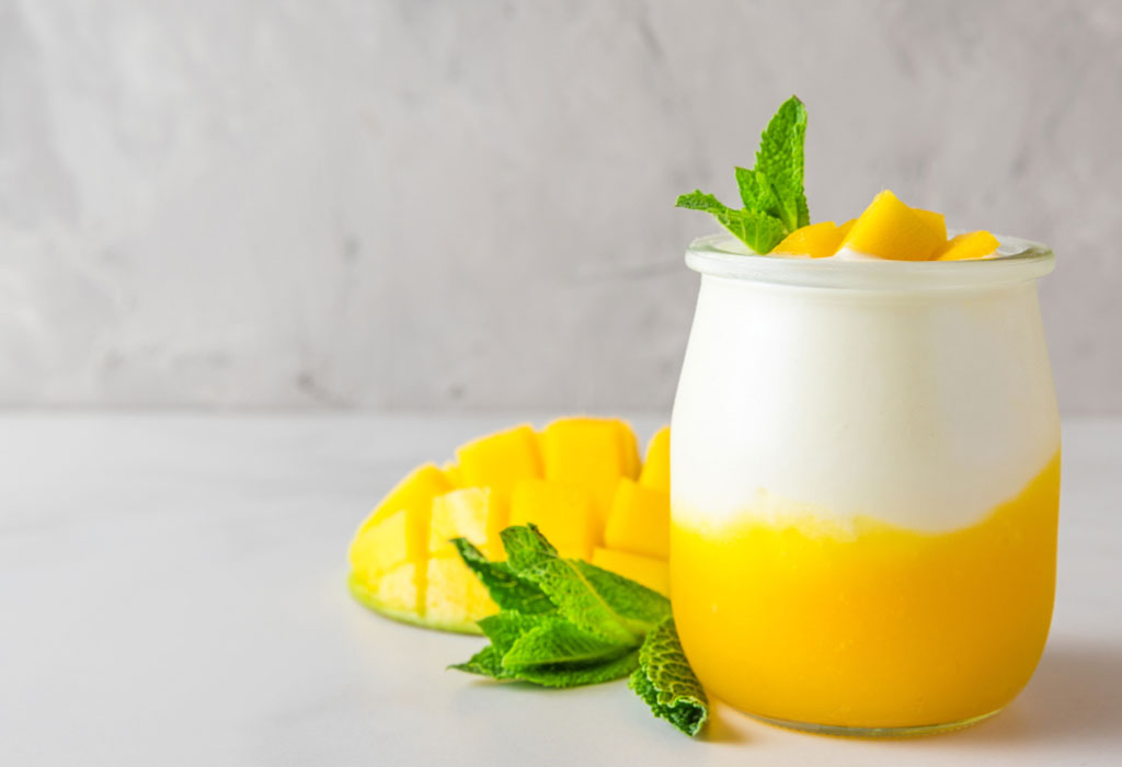 Mango Aloe Yoghurt