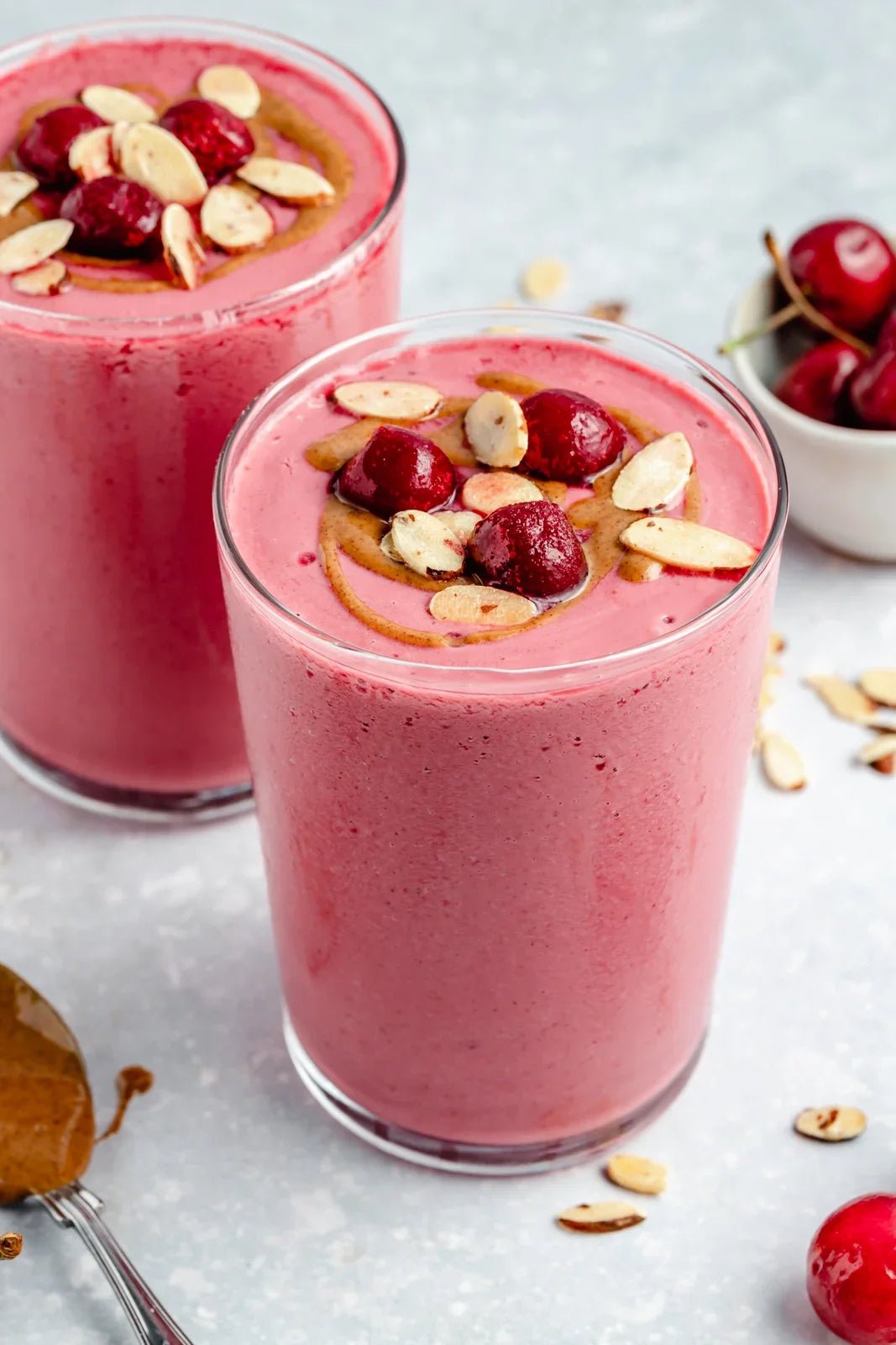 Cherry and Almond  Smoothie - BUCHYMIX NIGERIA