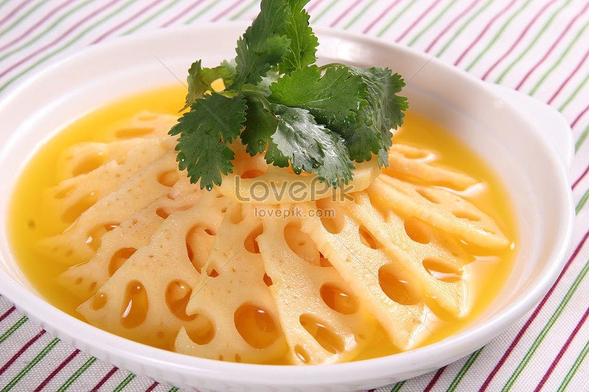 Lotus Root Slices with Orange Juice - BUCHYMIX NIGERIA