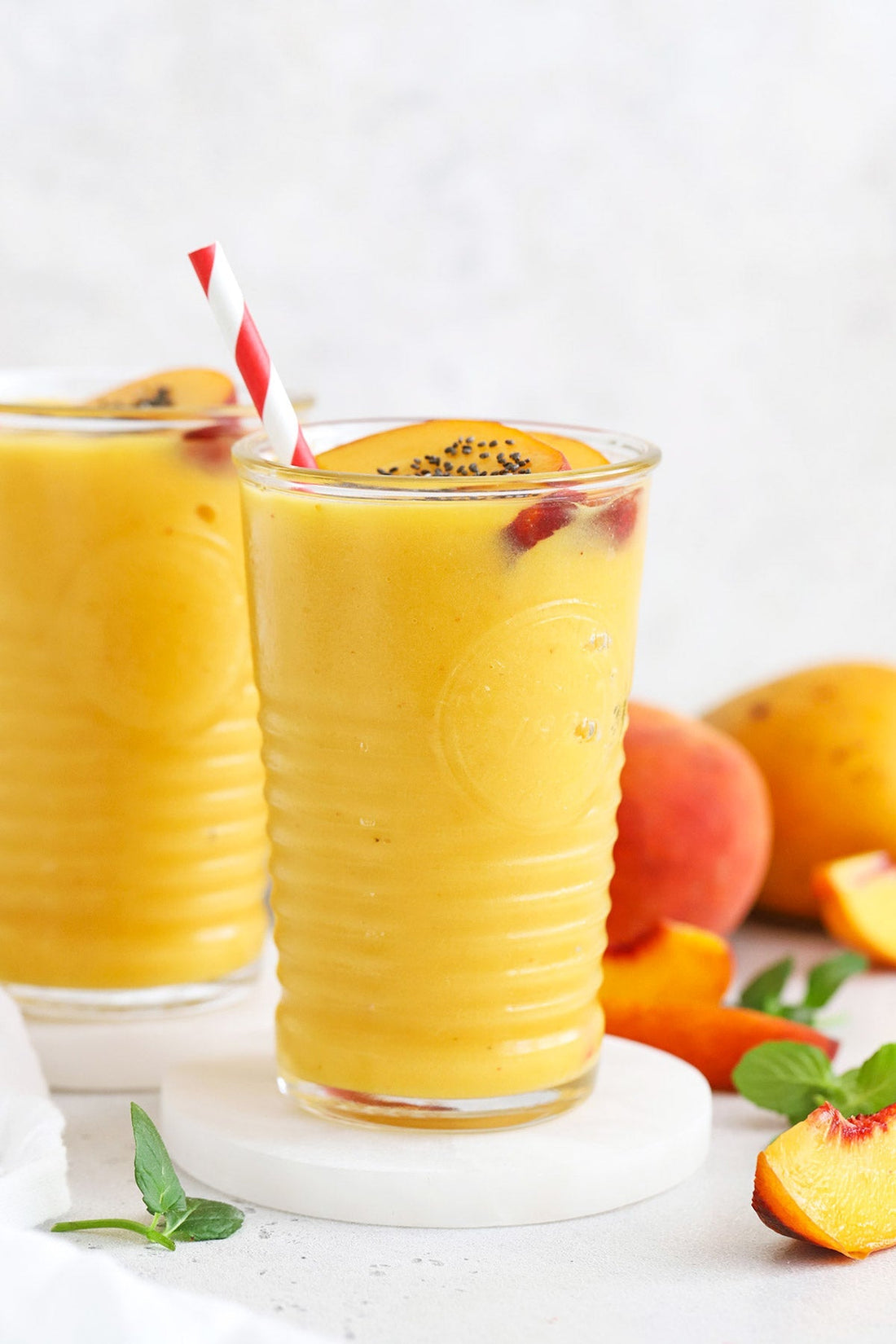 Peachy Mango Smoothie - BUCHYMIX NIGERIA