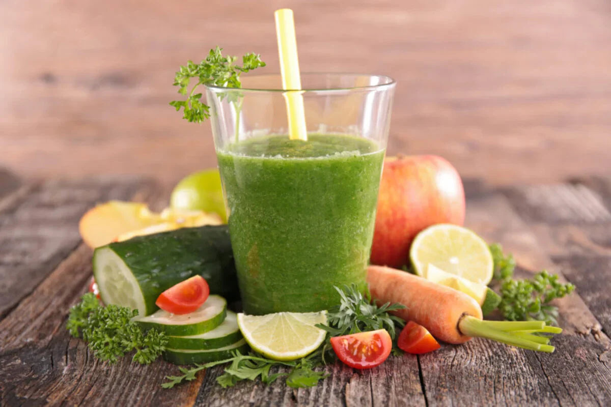 Cool Diet Vegetable Milk Shake