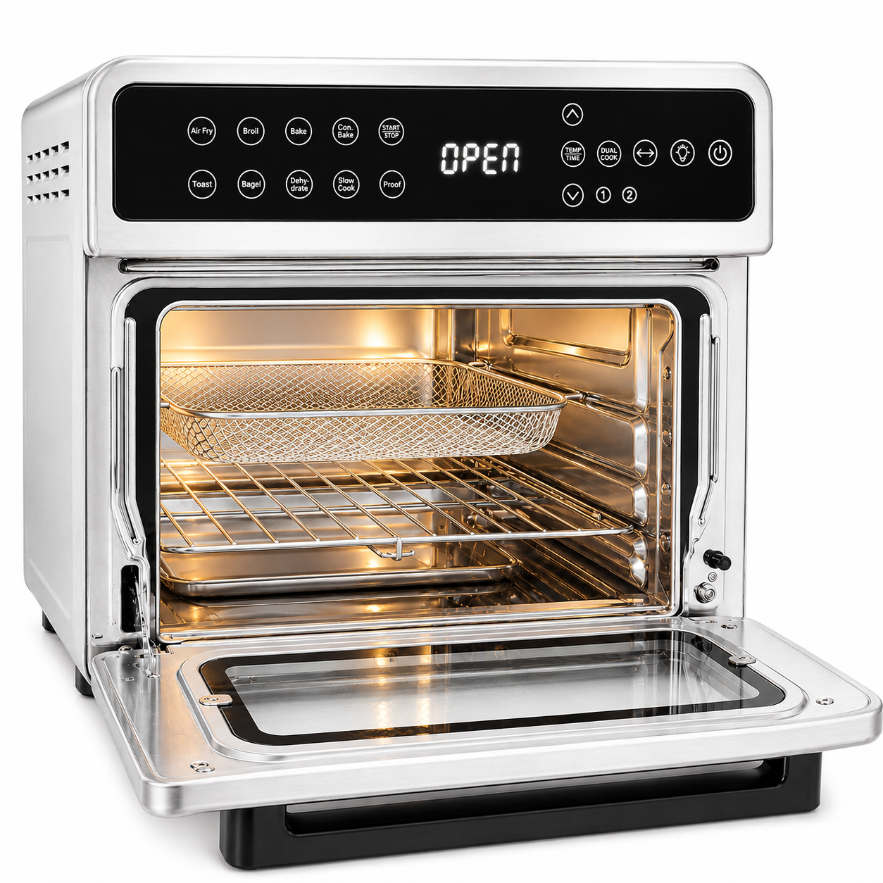 All in one Large Capacity Professional Dehydrator  & Air Fryer Oven -22L