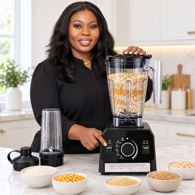 Buchymix Waterproof High-Performance Smart Vertex Blender with sleek design and durable jar for smoothies and blending tasks