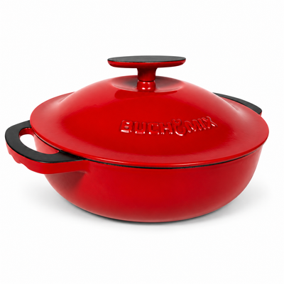 Premium Enameled Cast Iron Braiser