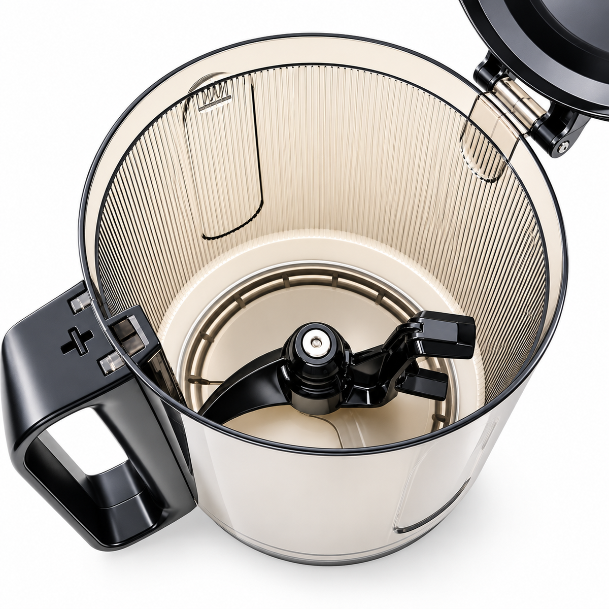 Hands-Free Self Feeding Batch Juicer With Heavy Duty AC Motor (NO CITRUS ATTACHMENT)