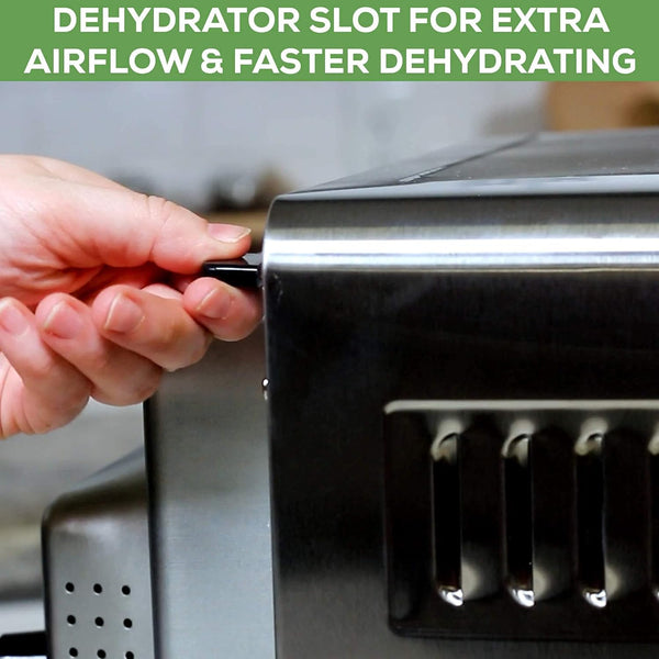 All in one Large Capacity Professional Dehydrator  & Air Fryer Oven -25L