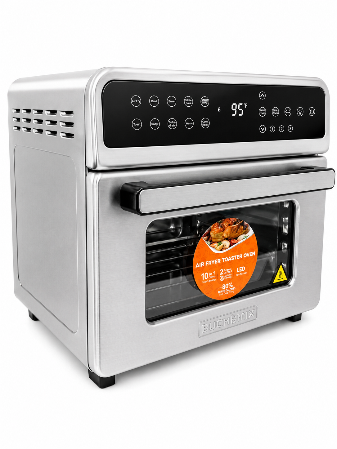 All in one Large Capacity Professional Dehydrator  & Air Fryer Oven -22L