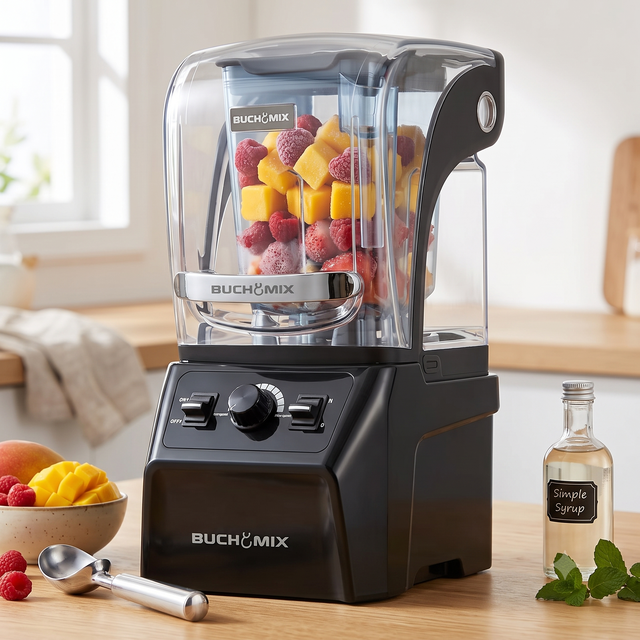 Ultra Heavy Duty Soundproof Blender With Manual Control -BX02 -2026 Model