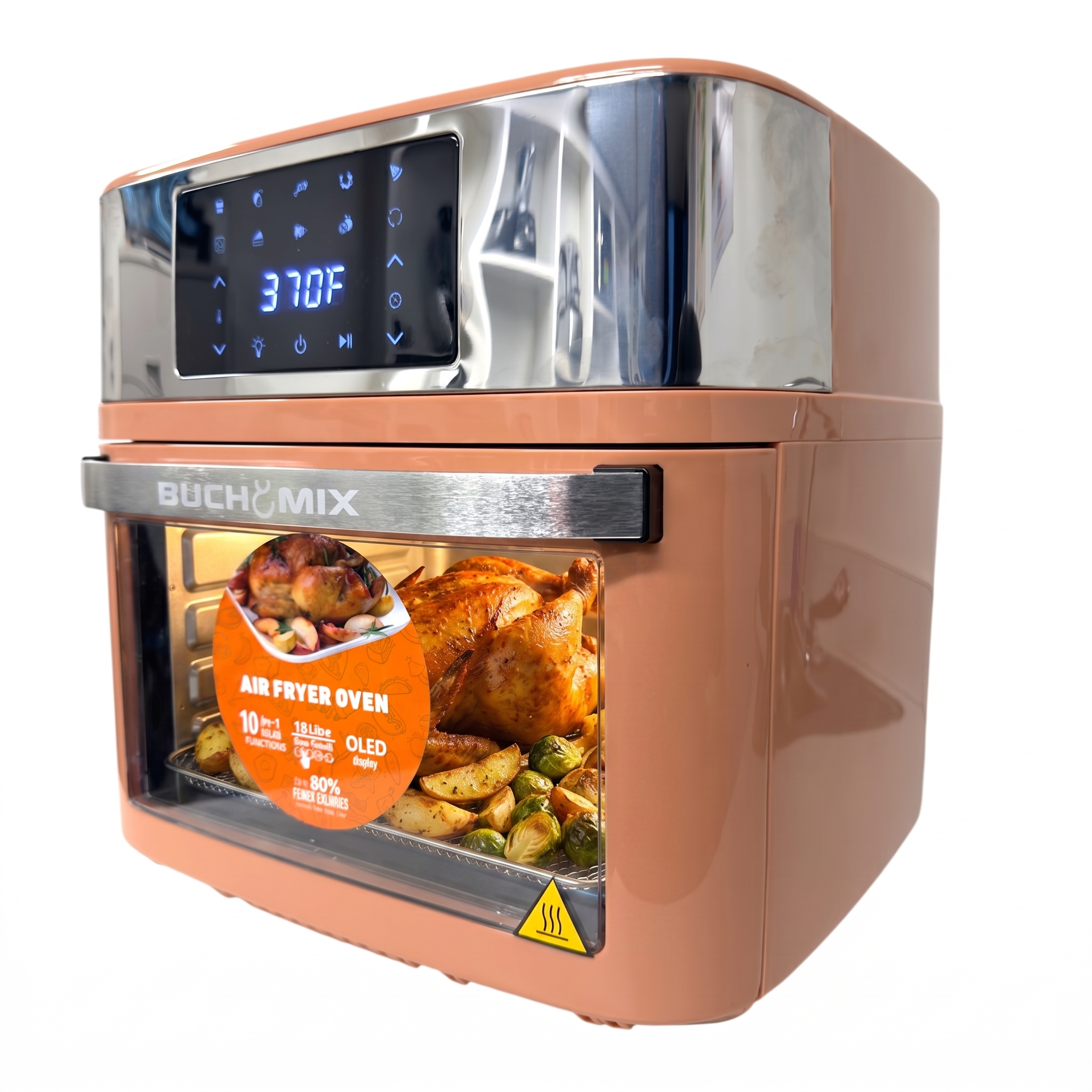Premium 18L Multifunction  Smart Air Fryer Oven with All Stainless Interior