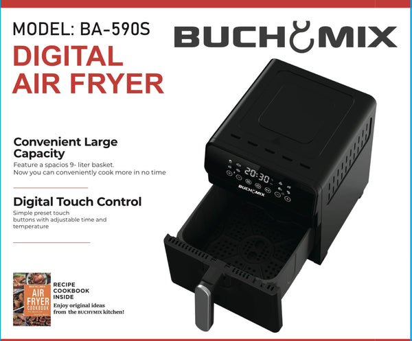 Large Capacity 8 Liter  Digital Air fryer