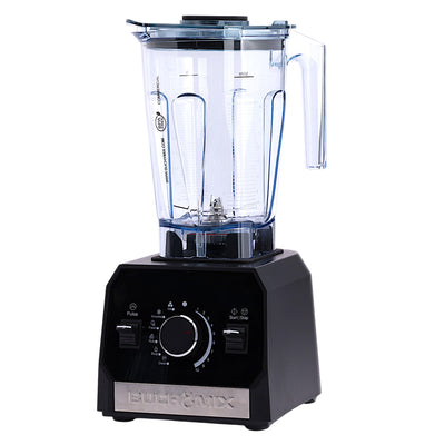 Buchymix Waterproof High Performance Smart Vertex Blender with sleek design and digital controls on a white background.