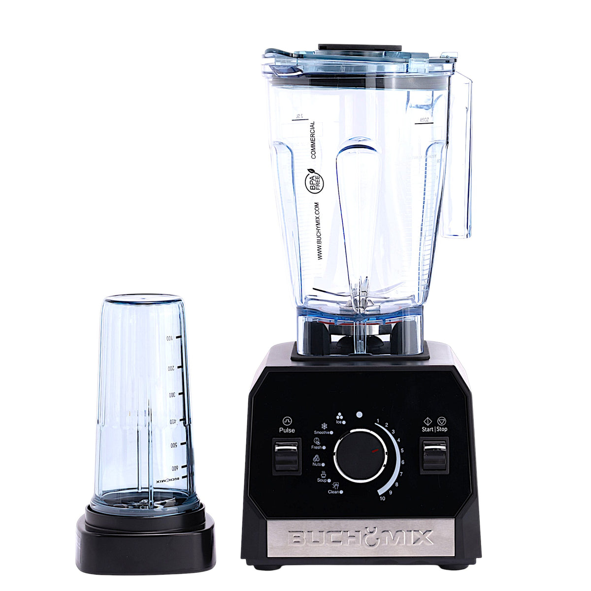 Buchymix Waterproof High Performance Smart Vertex Blender with sleek design and digital controls for smooth blending.