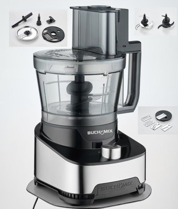 14-Cup Multifunction Food Processor With Unbreakable Bowl (2025 UPGRADE)