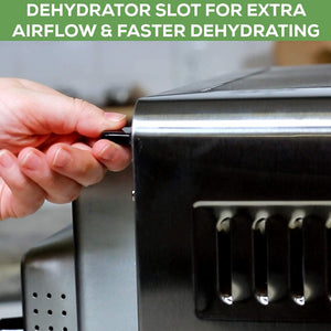 All in one Large Capacity Professional Dehydrator & Air Fryer Oven - 25L - BUCHYMIX NIGERIA