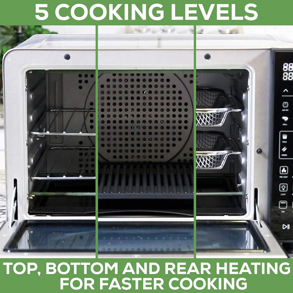 All in one Large Capacity Professional Dehydrator & Air Fryer Oven - 25L - BUCHYMIX NIGERIA