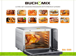 All in one Large Capacity Professional Dehydrator & Air Fryer Oven - 25L - BUCHYMIX NIGERIA