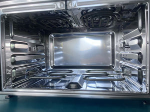 All Stainless Steel Dual Compartment XL French Door Air Fryer Oven - BUCHYMIX NIGERIA