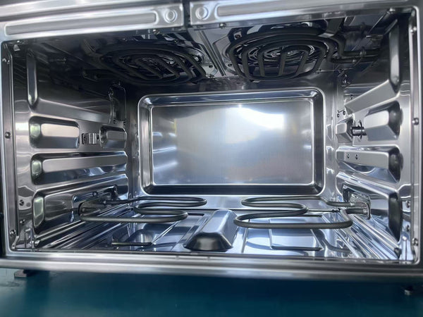 All Stainless Steel Dual Compartment XL French Door Air Fryer Oven - BUCHYMIX NIGERIA