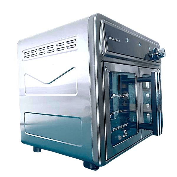 All Stainless Steel Dual Compartment XL French Door Air Fryer Oven - BUCHYMIX NIGERIA