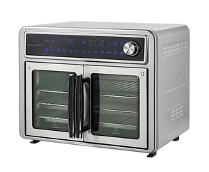 All Stainless Steel Dual Compartment XL French Door Air Fryer Oven - BUCHYMIX NIGERIA