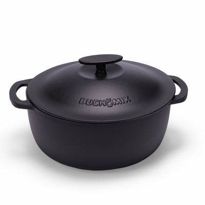 10Liter Enamelled Cast Iron Dutch Oven with Lid – 10 US qt
