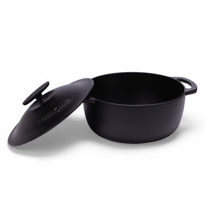 10Liter Enamelled Cast Iron Dutch Oven with Lid – 10 US qt