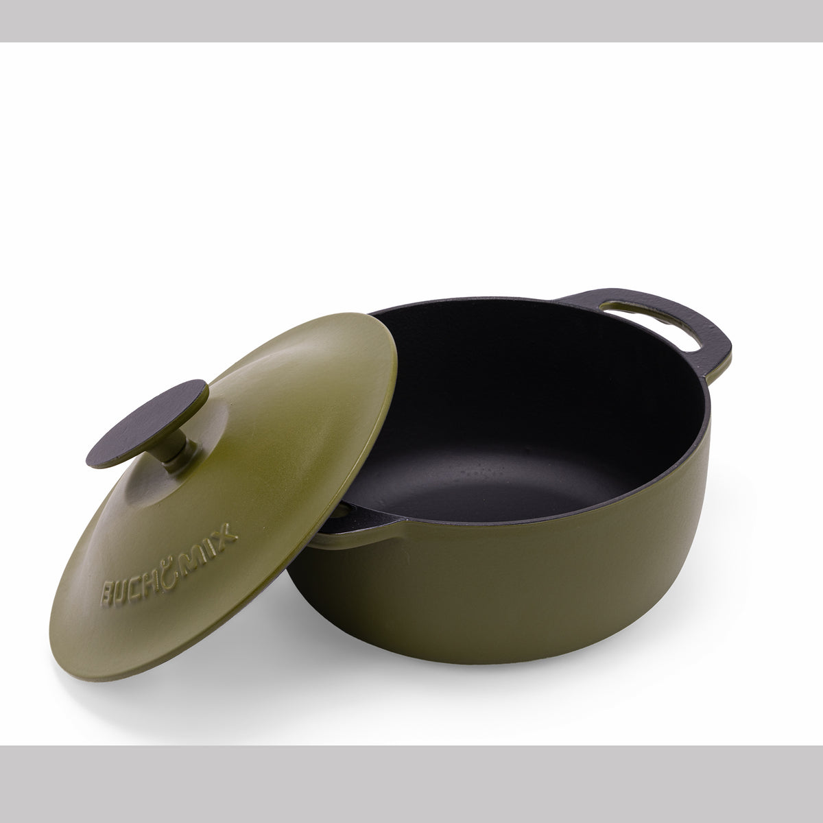 10Liter Enamelled Cast Iron Dutch Oven with Lid – 10 US qt