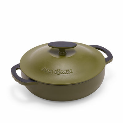 Premium Enameled Cast Iron Braiser
