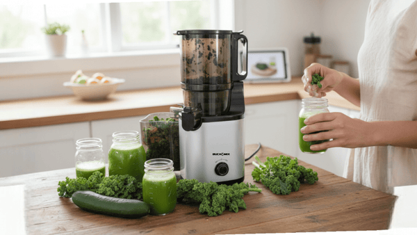 Hands - Free Automatic Feeding Cold Pressed Juicer - BUCHYMIX NIGERIA