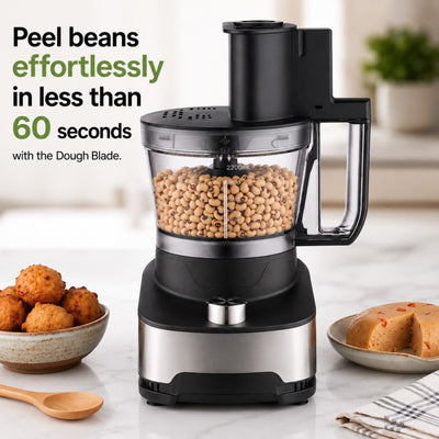 3.5L Multifunction Food Processor With Unbreakable Bowl