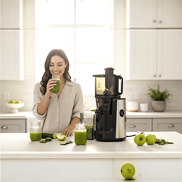 Multifunctional Hands Free Self Feeding Batch Juicer With Heavy Duty AC Motor - BUCHYMIX NIGERIA