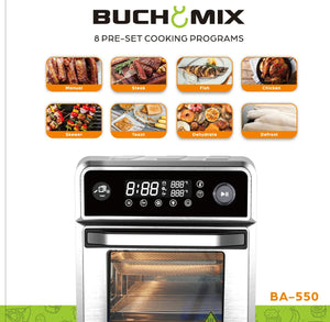 Premium 18L Multifunction Smart Air Fryer Oven - BUCHYMIX NIGERIA