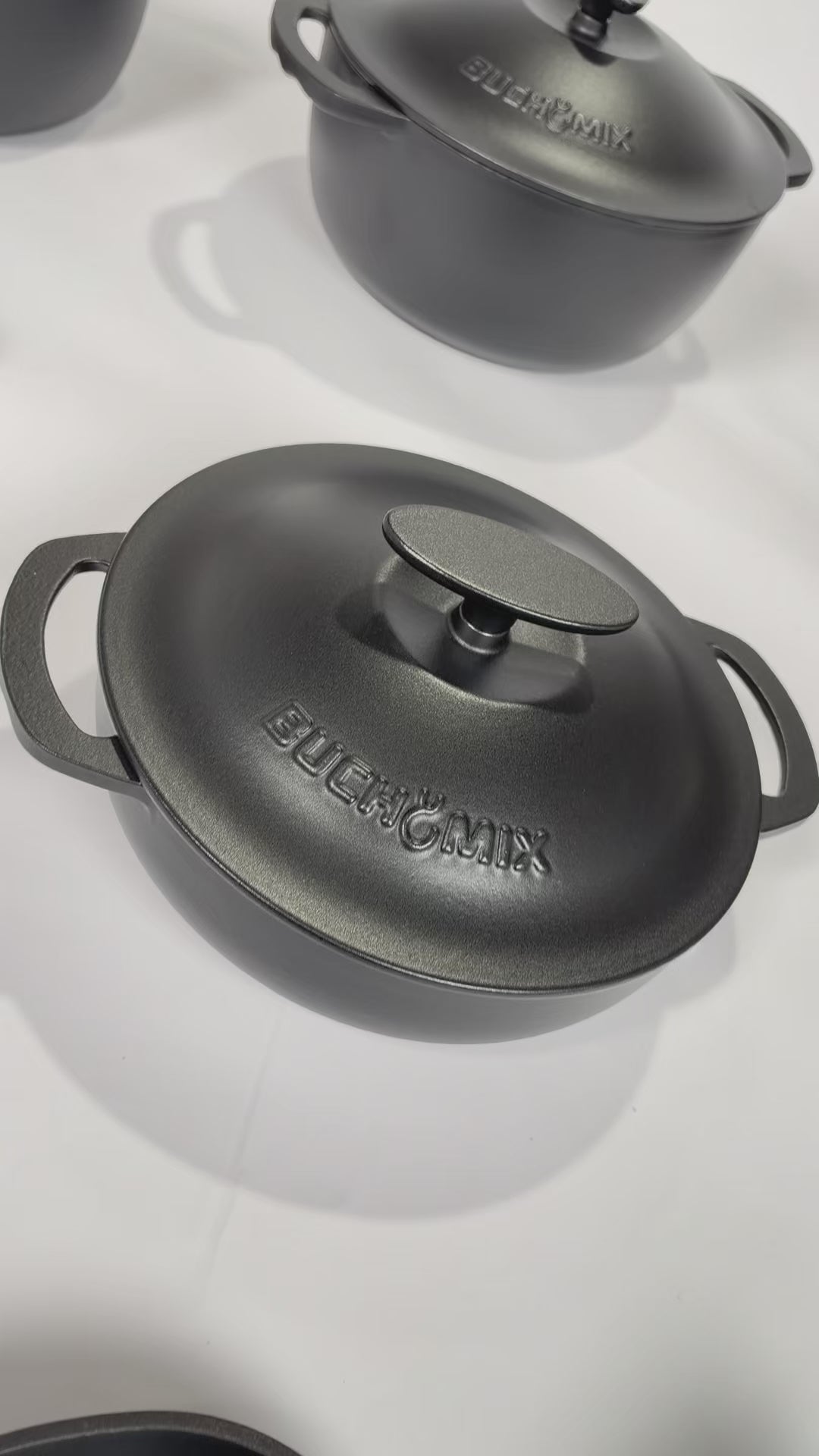 22-Piece Premium Enameled Cast Iron Cookware Set