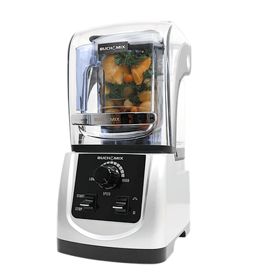 Ultra Heavy Duty Soundproof Blender With Manual Control - Black BX210 - BUCHYMIX NIGERIA