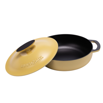 Premium Enameled Cast Iron Braiser