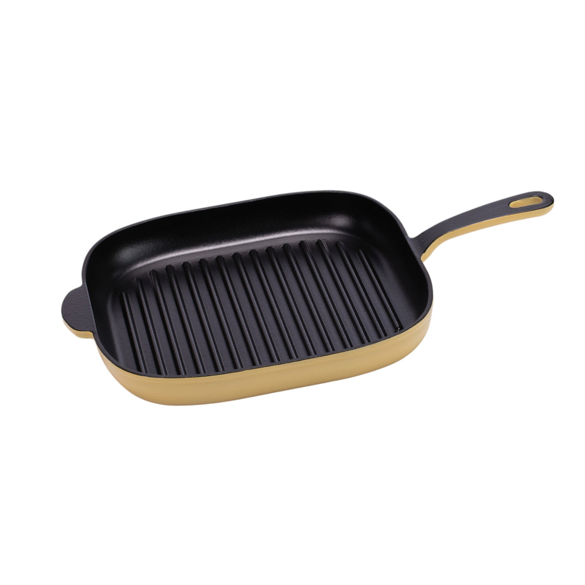 14-Inch Premium Enameled Cast Iron Grill Pan